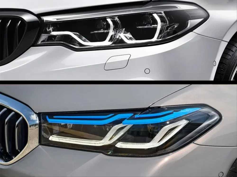 Drs Tuning Bmw G30 Uyumlu 5 Serisi 17-20 İçin 2020+ Makyajlı Görünüm Led Far Parça