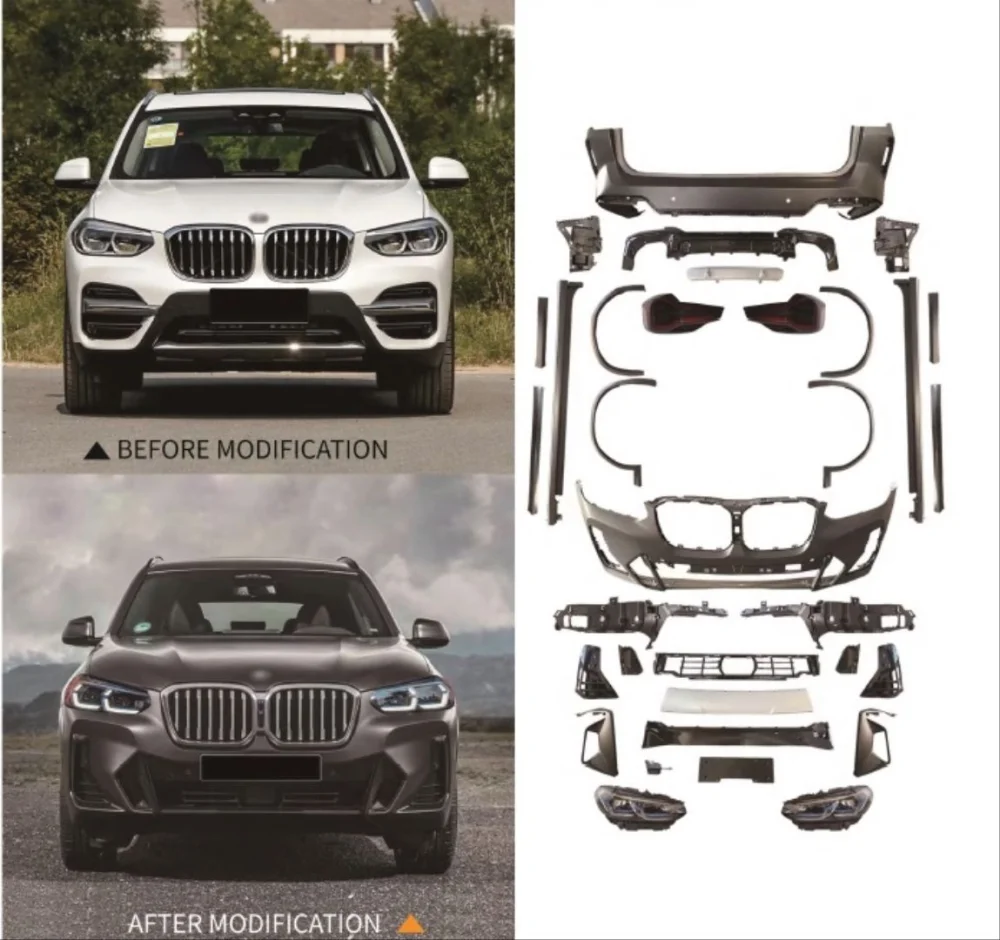 Drs Tuning Bmw X3 Uyumlu 18-21 İçin 21+ Facelift Body Kit Parça