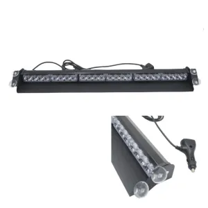 Çakar lamba 70cm 12-30v vantuzlu 24 ledli kırmızı-mavi / LAPA541 thumb 2