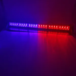 Çakar lamba 70cm 12-30v vantuzlu 24 ledli kırmızı-mavi / LAPA541 thumb 4