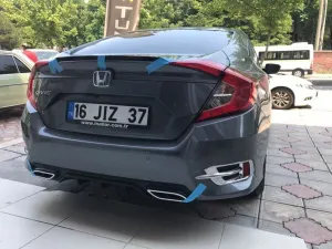 Honda Civic 2015-2021 (FC5) uyumlu Fc5 Arka Difüzör Mat siyah 2016-2021 Arası Parça modelleri Oto Aksesuar Shop'de. Kaliteli malzeme, hızlı kargo ve güvenli