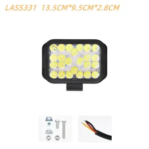 13,5cm kayar sinyalli sis lambası set 12-80v beyaz-amber / LASS331 thumb 2