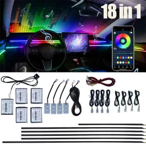 Ambiyans rgb 64 renk aydınlatma set 12v / LAAM435 thumb 1