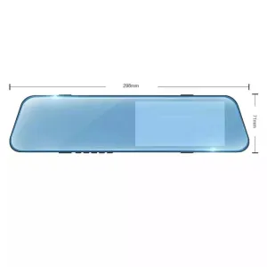 4.7 inç aynalı ön-arka kameralı dvr 9 metre kablolu / GUPR98-1 thumb 5