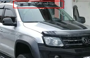 Amarok Moonvisor Uyumlu 2010+ Beyaz Işık Parça - Görsel 2