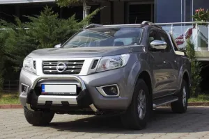 Nissan Navara Uyumlu Ön Tampon Koruma Demiri 2006+ / 2016+ Poliüretan Pwt15 Parça