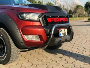 Ford Ranger P703/T9 Uyumlu Raptor Ön Tampon Koruma Demiri 2023+ Poliüretan Pwt15 Parça