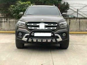 Nissan Navara Uyumlu Ön Tampon Koruma Demiri 2006+ / 2016+ Siyah Pwt03 Parça