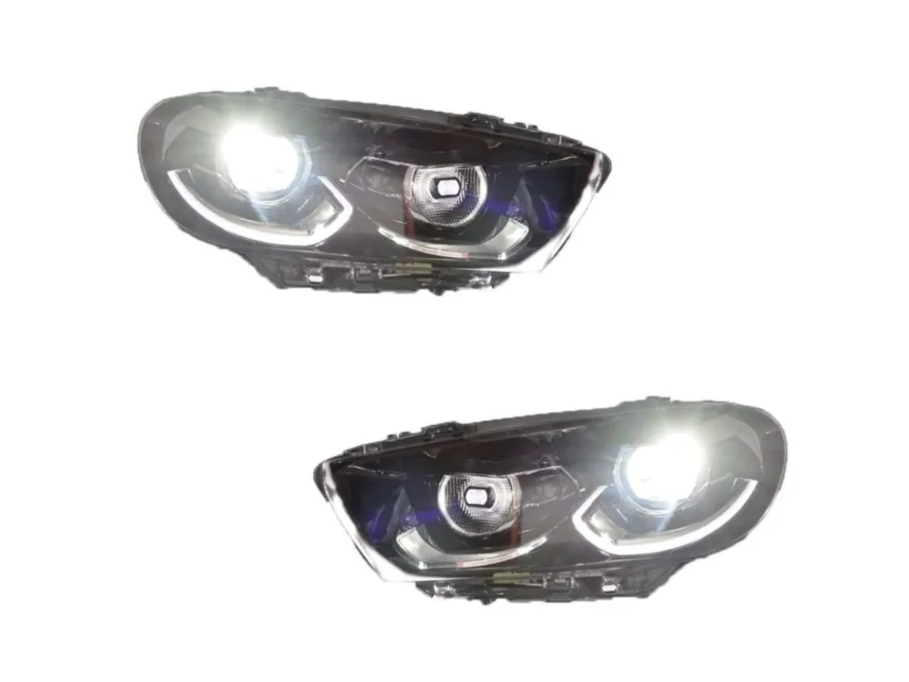 Drs Tuning Scirocco 42979 Uyumlu İçin Uyumlu LED Far (Full LED)-Halojen İçin Parça