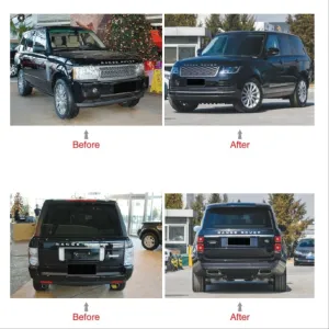 2002-2011 Vogue Uyumlu İçin 2018+ Facelift Body Kit Parça - Görsel 2