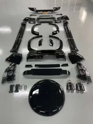 Çamkıran uyumlu Defender 2020+ İçin Black Edition Body Kit (Full Set) Parça modelleri Oto Aksesuar Shop'de. Kaliteli malzeme, hızlı kargo ve güvenli