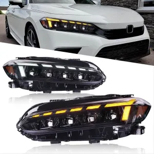 Civic 2022+ Uyumlu 4 Lens LED Far ParçaDRS Tuning kalitesiyle tanışın! Özel olarak Honda  model araçlar için üretilen bu ürün, otomobilinizin hatlarına sportif 