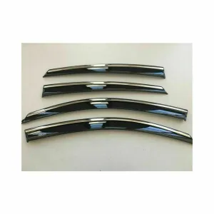 Volkswagen Golf Uyumlu 6 2009-2013 Kromlu Cam Rüzgarlığı 4Lü Parça - Görsel 2