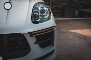 Macan 2014-2021 Uyumlu İçin Uyumlu Turbo Ön Tampon Parça thumb 2