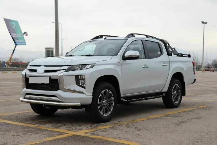 İsuzu D-Max Uyumlu Ön Tampon Koruma Demiri Krom Tekli Bıyık 2006+ Pst19 Parça