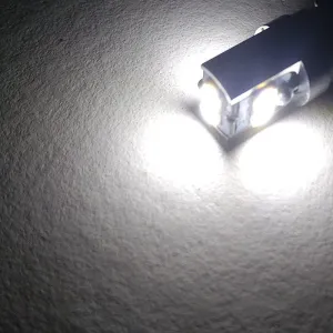 T10 dekoratif led ampul beyaz 12v canbus / LAAM954 - Görsel 3