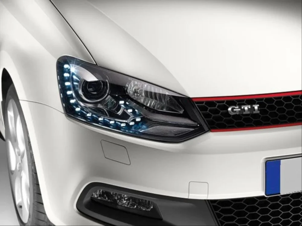 Drs Tuning Polo 2010-2017 Uyumlu Uyumlu Silver Gti Görünüm LED Far Parça
