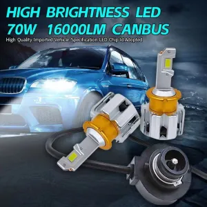 Led far ampulü D2SR 70W 16000LM 6000K Beyaz CANBUS 12V 925-tk - Görsel 4