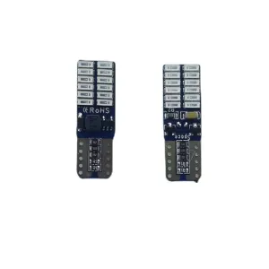 T10 Led Ampul 24Smd Canbuslu Mavi 2'Li Set 12V / Laam627-4
