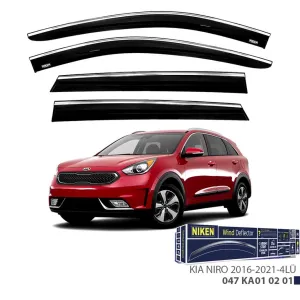 Kia Niro Uyumlu Kromlu Cam Rüzgarlığı 4Lü 2016-2021 ParçaDRS Tuning kalitesiyle tanışın! Özel olarak Kia  model araçlar için üretilen bu ürün, otomobilinizin ha