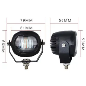 İş makinesi çalışma lambası 12-80v  kırmızı adet / LASS303 thumb 2