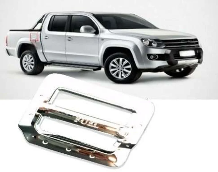 Volkswagen Amarok Uyumlu 2010 Sonrası Depo Kapağı Kaplama Krom Parça