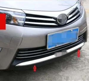 Toyota Corolla Uyumlu 2013 2018 Ön Tampon Alt Koruma Krom ParçaDRS Tuning kalitesiyle tanışın! Özel olarak Toyota  model araçlar için üretilen bu ürün, otomobil