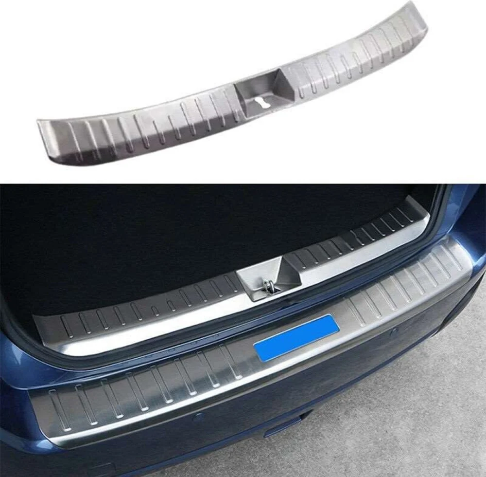 Subaru Forester Uyumlu 2013 2018 Arka Tampon Eşiği Krom Parça