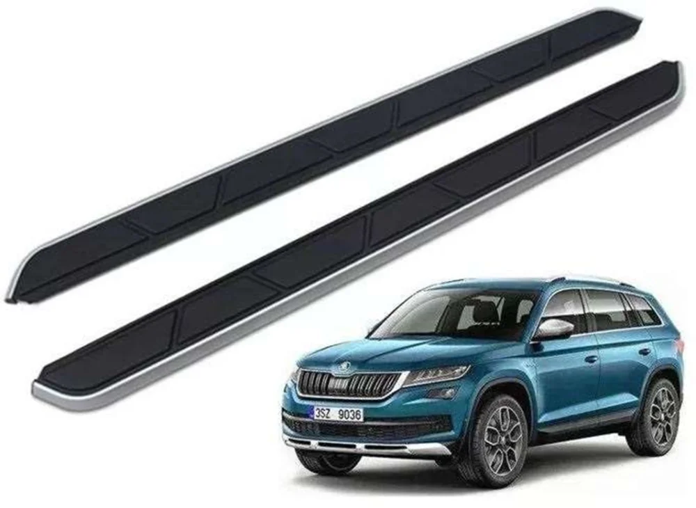Skoda Kodiaq Uyumlu 2017 Sonrası Yan Basamak Oem Style Parça