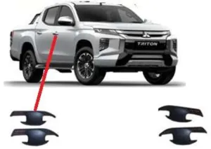 Mitsubishi L200 Uyumlu 2019 Sonrası Dış Kapı Kolu İç Kaplama ABS Siyah ParçaDRS Tuning kalitesiyle tanışın! Özel olarak Mitsubishi  model araçlar için üretilen 