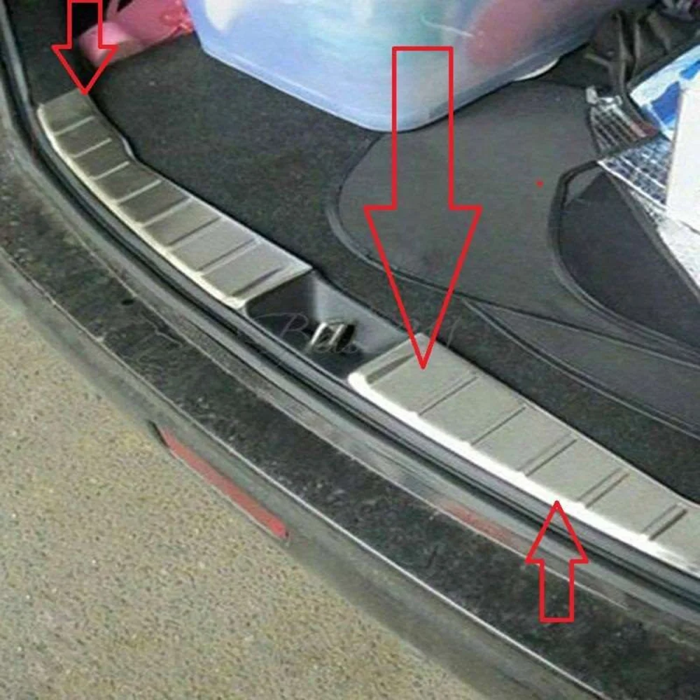Mitsubishi Asx Uyumlu 2010 2017 Arka Tampon Eşiği Krom Parça