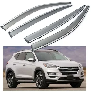 Hyundai Tucson Uyumlu 2015 2020 Kromlu Cam Rüzgarlığı ParçaDRS Tuning kalitesiyle tanışın! Özel olarak Hyundai  model araçlar için üretilen bu ürün, otomobilini