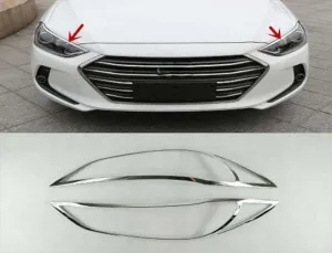 Hyundai Ix35 Uyumlu 2010 Sonrası Ön Far Kaplama ABS Krom ParçaDRS Tuning kalitesiyle tanışın! Özel olarak Hyundai  model araçlar için üretilen bu ürün, otomobil