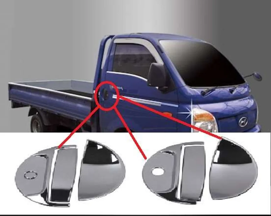 Hyundai H100 Uyumlu 2010 Sonrası Kapı Kolu ABS Krom Parça