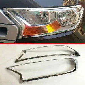 Ford Ranger Uyumlu 2016 2018 Ön Far Kaplama ABS Krom ParçaDRS Tuning kalitesiyle tanışın! Özel olarak Ford  model araçlar için üretilen bu ürün, otomobilinizin 