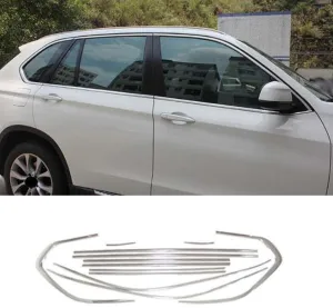 Bmw X5 Uyumlu 2014 2019 Cam Çıtası Kaplama Krom ParçaDRS Tuning kalitesiyle tanışın! Özel olarak BMW  model araçlar için üretilen bu ürün, otomobilinizin hatlar
