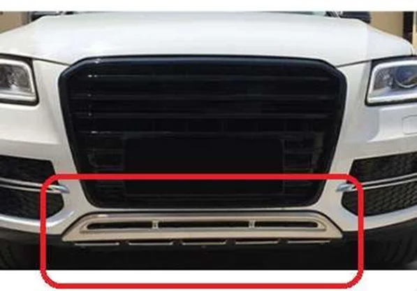 Audi Q5 Uyumlu 2010 2017 Ön Tampon Altı Krom Parça
