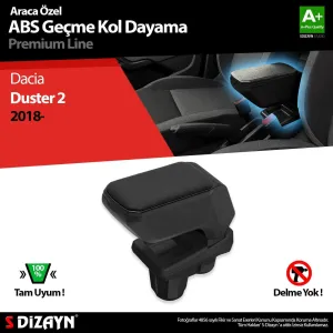 Drs Tuning Dacia Duster 2 Kol Dayama Kolçak Geçmeli Abs Siyah 2018-2023