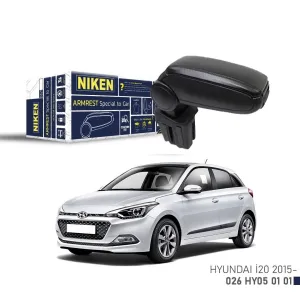 Hyundai İ20 Uyumlu -2015 Araca Özel Kol Dayama Siyah  Parça
