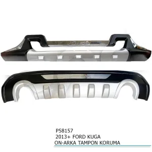 Ford Kuga Uyumlu Ön Ve Arka Tampon Koruma Difüzör 2017+ ParçaDRS Tuning kalitesiyle tanışın! Özel olarak Ford  model araçlar için üretilen bu ürün, otomobiliniz