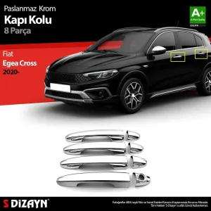 S-Dizayn Fiat Egea Cross Krom Kapı Kolu 8 Prç. 2020 ÜzeriAraca &Ouml;zel Krom Aksesuar&Uuml;r&uuml;n &Ouml;zellikleri:Krom &uuml;r&uuml;nler ara&ccedil; &uuml;z