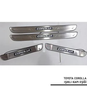 Toyota Corolla Uyumlu -2014 Işıklı Kapı Eşiği Parça
DRS Tuning kalitesiyle tanışın! Özel olarak Toyota  model araçlar için üretilen bu ürün, otomobilinizin hatl