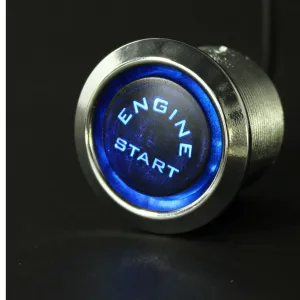 12V Araba Uyumlu Motoru Başlat Basmalı Düğme Anahtarı Ateşleme Marş Kiti Mavi LED Evrensel ParçaDRS Tuning kalitesiyle tanışın! Özel olarak Universal  model ara