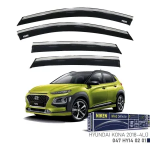 Niken Hyundai Uyumlu Kona -2018-Kromlu Cam Rüzgarlığı 4Lü ParçaDRS Tuning kalitesiyle tanışın! Özel olarak Hyundai  model araçlar için üretilen bu ürün, otomobi