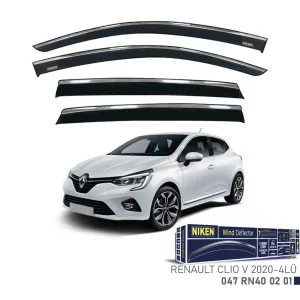 Niken Renault Uyumlu Clio 5 -2020 Kromlu Cam Rüzgarlığı 4Lü ParçaDRS Tuning kalitesiyle tanışın! Özel olarak Renault  model araçlar için üretilen bu ürün, otomo