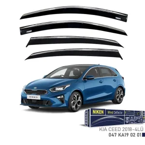 Niken Kia Uyumlu Ceed -2018 Kromlu Cam Rüzgarlığı 4Lü ParçaDRS Tuning kalitesiyle tanışın! Özel olarak Kia  model araçlar için üretilen bu ürün, otomobilinizin 