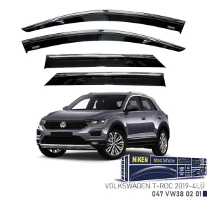 Niken Volkswagen Uyumlu T-Roc -2019 Kromlu Cam Rüzgarlığı 4Lü ParçaDRS Tuning kalitesiyle tanışın! Özel olarak Volkswagen  model araçlar için üretilen bu ürün, 