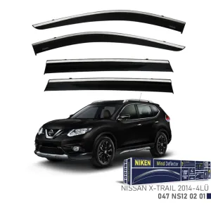 Niken Nissan Uyumlu X-Trail -2014 Kromlu Cam Rüzgarlığı 4Lü ParçaDRS Tuning kalitesiyle tanışın! Özel olarak Nissan  model araçlar için üretilen bu ürün, otomob