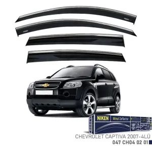 Niken Chevrolet Uyumlu Captiva -2007 Kromlu Cam Rüzgarlığı 4Lü ParçaDRS Tuning kalitesiyle tanışın! Özel olarak Chevrolet  model araçlar için üretilen bu ürün, 