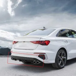 Audi A3 2012-2020 (8V) uyumlu Sedan 2021 Çift Egzozlu Difüzör Parça modelleri Oto Aksesuar Shop'de. Kaliteli malzeme, hızlı kargo ve güvenli alışverişle hemen